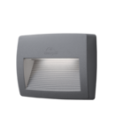 LAMPA PERETE LED LORENZA 190 7.5W CCT 4000K IP55 GRI