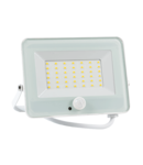 PROIECTOR LED CU SENZOR VEGA30 SLIM 30W 3000K ALB