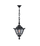 LAMPADAR GRADINA GOLIA 1XE27 IP55 NEGRU