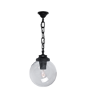 LAMPADAR GRADINA GLOBE 250 1XE27 IP55 NEGRU