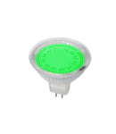 BEC CU LED MR16 SMD2835 3W G5.3 12V 3000 VERDE