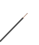 CONDUCTOR H05V-K 1X0.5mm² 0.3/0.5kV NEGRU