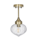 Plafoniera Addington Semi flush