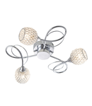 Plafoniera Aherne 3lt semi flush