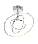 Plafoniera Avali 3lt semi flush