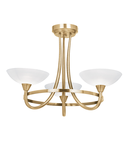 Plafoniera Cagney 3lt semi flush