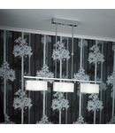 Plafoniera Clef 3lt linear semi flush