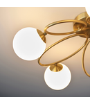 Plafoniera Ellipse 5lt semi flush