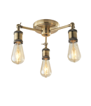 Plafoniera Hal 3lt semi flush