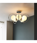 Plafoniera Orb 5lt semi flush