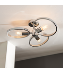 Plafoniera Merola 3lt semi flush