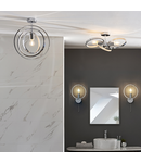 Plafoniera Merola Semi flush