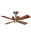 Lustra cu ventilatorBayport – 42″ / 107cm Ceiling Fan Antique Brass