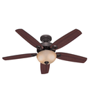 Lustra cu ventilatorBuilder Deluxe – 52″ / 132cm Ceiling Fan New Bronze