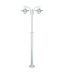 Stalp decorativ pentru exterior, iluminat gradini parcuri, Oslo 2 Light Lamp Post Galvanized