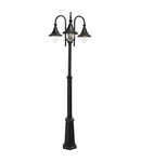 Stalp decorativ pentru exterior, iluminat gradini parcuri, Firenze 3 Light Lamp Post