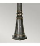 Stalp decorativ pentru exterior, iluminat gradini parcuri, Philadelphia 3 Light Large Lamp Post – Old Bronze