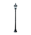 Stalp decorativ pentru exterior, iluminat gradini parcuri, Ledbury 1 Light Lamp Post