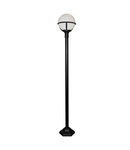 Stalp decorativ pentru exterior, iluminat gradini parcuri, Glenbeigh 1 Light Lamp Post