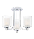 Plafoniera Kolt 3 Light Semi-flush Mount