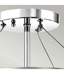 Plafoniera Piper 3 Light Semi-flush Mount