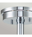 Plafoniera Meridian 3 Light Semi-flush Mount