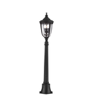 Pitic pentru gradina English Bridle 3 Light Medium Pillar – Lantern Black