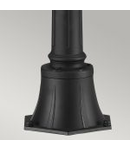 Pitic pentru gradina English Bridle 3 Light Medium Pillar – Lantern Black