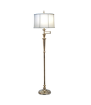 Lampa de podea Arlington 1 Light Swing Arm Floor Lamp – Burnished Brass