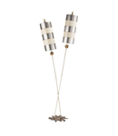 Lampa de podea Nettle Luxe 2 Light Floor Lamp – Silver