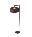 Lampa de podea Balance 1 Light Floor Lamp – Brown and Polished Brass
