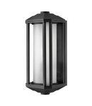 Aplica pentru exterior Castelle 1 Light Medium Wall Lantern – Black