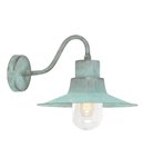 Aplica pentru exterior Sheldon 1 light Wall Lantern – Verdigris