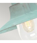 Aplica pentru exterior Sheldon 1 light Wall Lantern – Verdigris