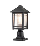 Pitic pentru exterior Cedar Point 1 Light Pedestal