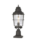 Pitic pentru exterior Chance Harbor 1 Light Pedestal Lantern