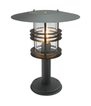 Pitic pentru exterior Stockholm 1 Light Grande Pedestal – Black