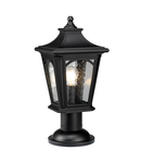 Pitic pentru exterior Bedford 1 Light Medium Pedestal Lantern