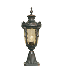 Pitic pentru exterior Philadelphia 1 Light Medium Pedestal – Old Bronze