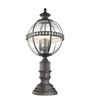 Pitic pentru exterior Halleron 3 Light Pedestal Lantern