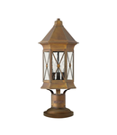 Pitic pentru exterior Brighton 3 Light Pedestal