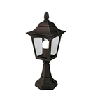 Pitic pentru exterior Chapel 1 Light Mini Pedestal Lantern