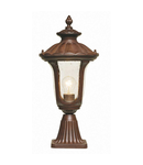 Pitic pentru exterior Chicago 1 Light Small Pedestal Lantern