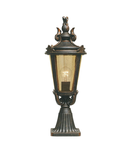 Pitic pentru exterior Baltimore 1 Light Medium Pedestal Lantern