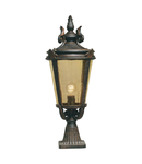 Pitic pentru exterior Baltimore 1 Light Large Pedestal Lantern