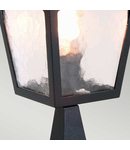 Pitic pentru exterior York 1 Light Pedestal Lantern