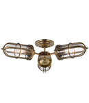 Plafoniera Urban Restoration 3 Light Semi Flush