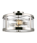 Plafoniera Harrow 2 Light Semi Flush