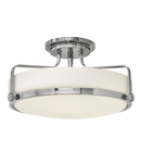 Plafoniera Harper 3 Light Medium Semi Flush – Chrome