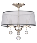 Plafoniera Whitney 3 Light Semi Flush/Pendant